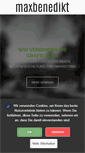 Mobile Screenshot of maxbenedikt.com