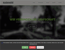 Tablet Screenshot of maxbenedikt.com